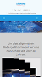 Mobile Screenshot of kempe-schwimmbadtechnik.com